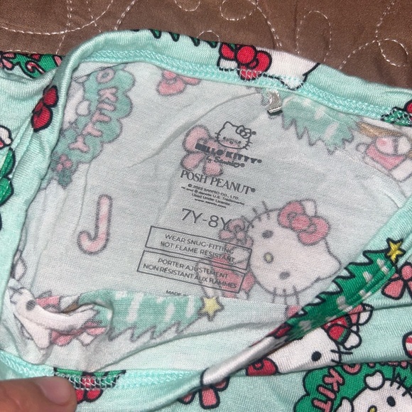 Hello Kitty Kids Pajamas - Green - Picture 2 of 2